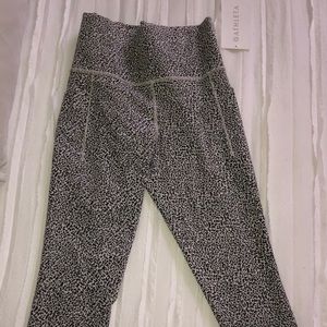 Athleta micro cheetah leggings